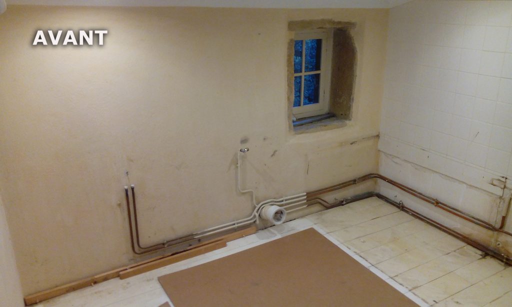 Salle de bain d'origine